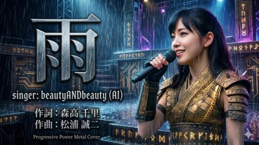 【プログレ】昭和歌謡【雨】(森高千里)(Prog Power Metal Cover) - AI singer beautyANDbeauty