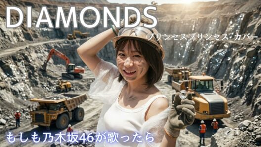 【もしも乃木坂46が『DIAMONDS』を歌ったら…】何気ない日常のすべてを宝物に変えてしまう女の子たちの無敵の笑顔と、夢中で駆け抜ける青春のきらめき【AI カバー】