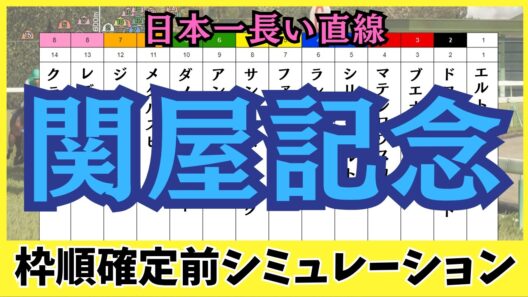 【関屋記念2026】枠順確定前シミュレーション 過去データ＆追い切りS評価から導く注目馬＆穴馬3選！ハンデ戦で激走する伏兵とは？
