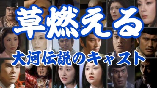 【大河ドラマ】名作『草燃える』伝説のキャスト紹介