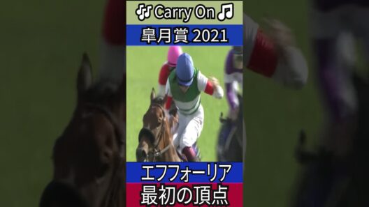 最初の頂点【皐月賞 2021】 エフフォーリア #皐月賞 #エフフォーリア #横山武史