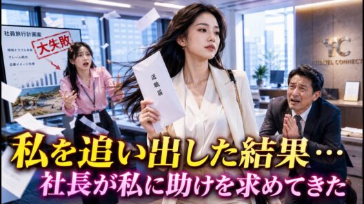 横領を疑われ職権を奪われた優秀な社員。ケチな社長と新人が大失態で大顧客を失い自爆！退職後に有名Vlogerと判明し大逆転！