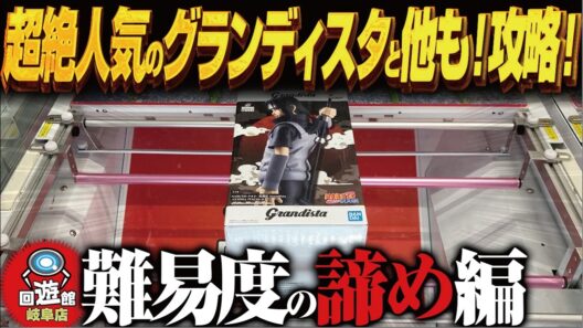 【クレーンゲーム】超話題最新グランディスタ！新景品！攻略！回遊館岐阜店！