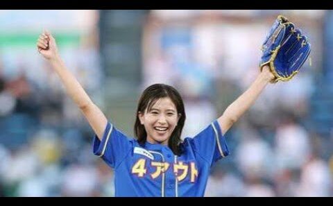 黒島結菜　思い出の神宮で「９７点」のノーバン投球披露「スッキリした気持ちでいっぱい」　初の始球式で大感激「夢のよう」