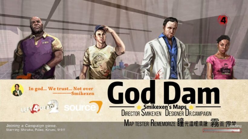 【L4D2：God Dam】Rating ⭐しぃ子のゲーム実況