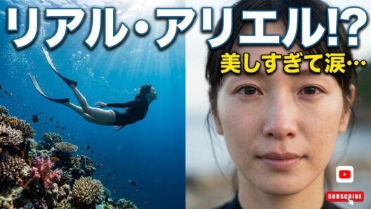 【衝撃】Perfumeかしゆかが海で“リアル・アリエル”に…美しすぎるフリーダイビング姿にファン涙「本当に人魚」「美しすぎる」