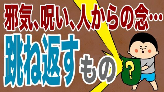 邪気や呪い、人からの念を跳ね返す意外なもの！/ 100日マラソン続〜1975日〜
