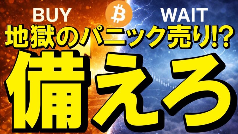 【極秘事実】クジラだけが知る83K崩壊！107万BTCパニック売りに備えろ【仮想通貨 ビットコイン】（朝活2293）