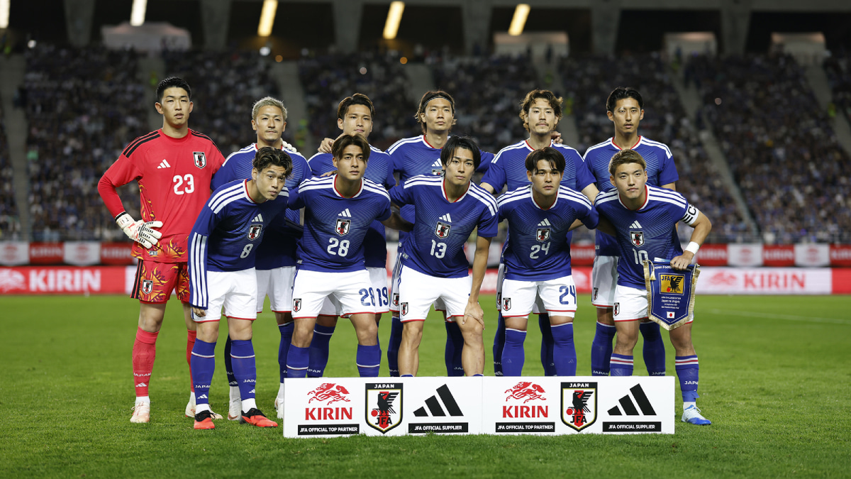 サッカー日本代表(ウルグアイ戦スタメン)