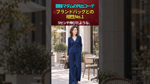 [5060ファッション] もんぺに見えた？実は上品なプリーツセットアップ｜60代の秋コーデ