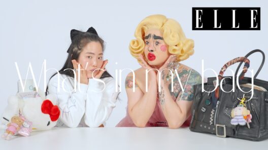 【最終回のその後…💖ブリアナ・ギガンテ × ゆりやんレトリィバァ🎀】KAWAIIが詰まった愛用バッグの中身＆お気に入りの私物を大公開💖｜What's in my bag｜ELLE Japan