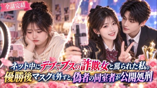 【中国ドラマ】ネット中にデブでブスの詐欺女と罵られた私。優勝後マスクを外すと、偽者の同室者が公開処刑#中国ドラマ 日本語字幕 無料全話#aiドラマ #ai#日本語吹き替え