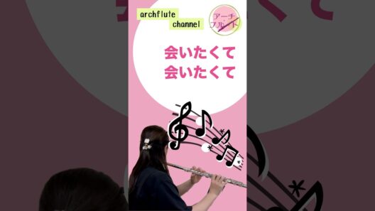 【西野カナ】会いたくて 会いたくて / フルート演奏｜切なさ溢れる平成の大ヒット平成ラヴ・ソング。震えるほど溢れる愛おしさを奏でる #フルート #弾いてみた #instrumental