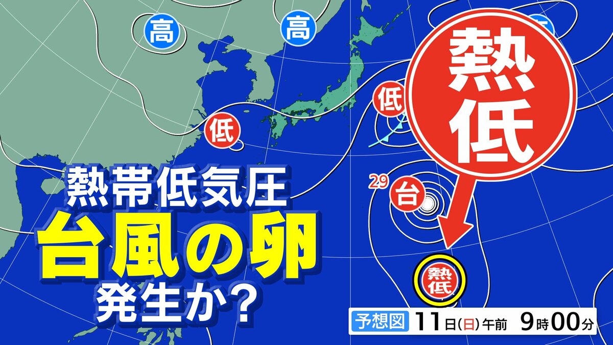 新たな【台風のたまご】「熱帯低気圧」発生か　台風２８号２９号　日本の東の海上を北上へ【雨風シミュレーション２１日（水）まで／全国の週間天気予報】台風情報 | 鹿児島のニュース｜MBC NEWS｜南日本放送 (1ページ)