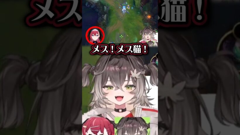 メス猫のあーちゃん　#龍巻ちせ #vtuber #shorts #ぶいすぽ