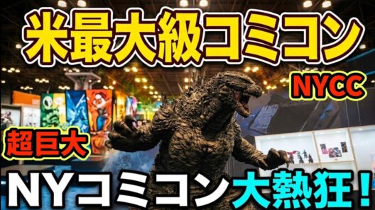 【NYコミコン】全米第2位の巨大コミコンに初めて行ってきた | コミコン20周年