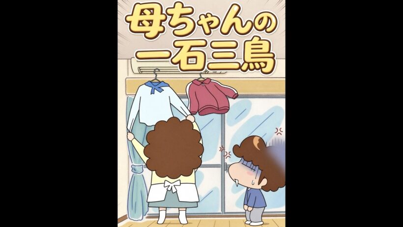 母ちゃんの一石三鳥 #ドラマ #面白集 #アニメ #面白い