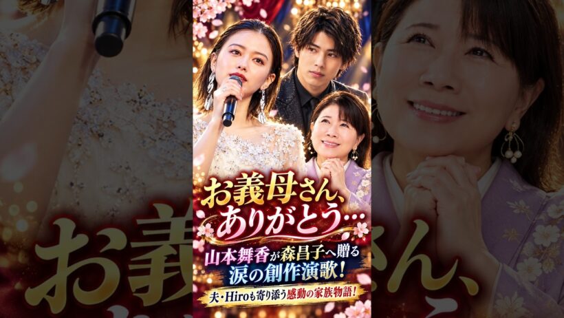 【お義母さん、ありがとう…】山本舞香が森昌子へ贈る涙の創作演歌！夫・Hiroも寄り添う感動の家族物語！ #演歌 #昭和歌謡 #懐メロ