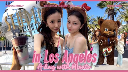 【LA女子旅】みさととハリウッドのユニバではしゃぎまくりの1日🇺🇸🎢🍭【小澤美里コラボ】